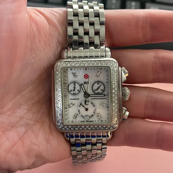Michele | Accessories | Michele Womens Deco Diamond Accented  display picture 1